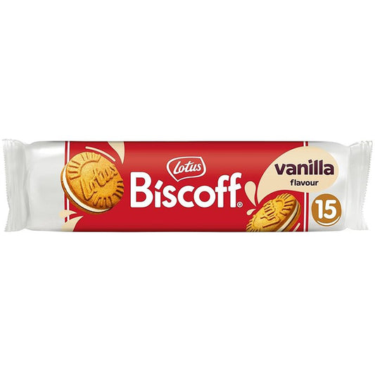 Бисквити Lotus Biscoff Карамелени с Пълнеж Вкус Ванилия