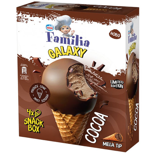 Сладолед Фамилия Galaxy Какао Мултипак