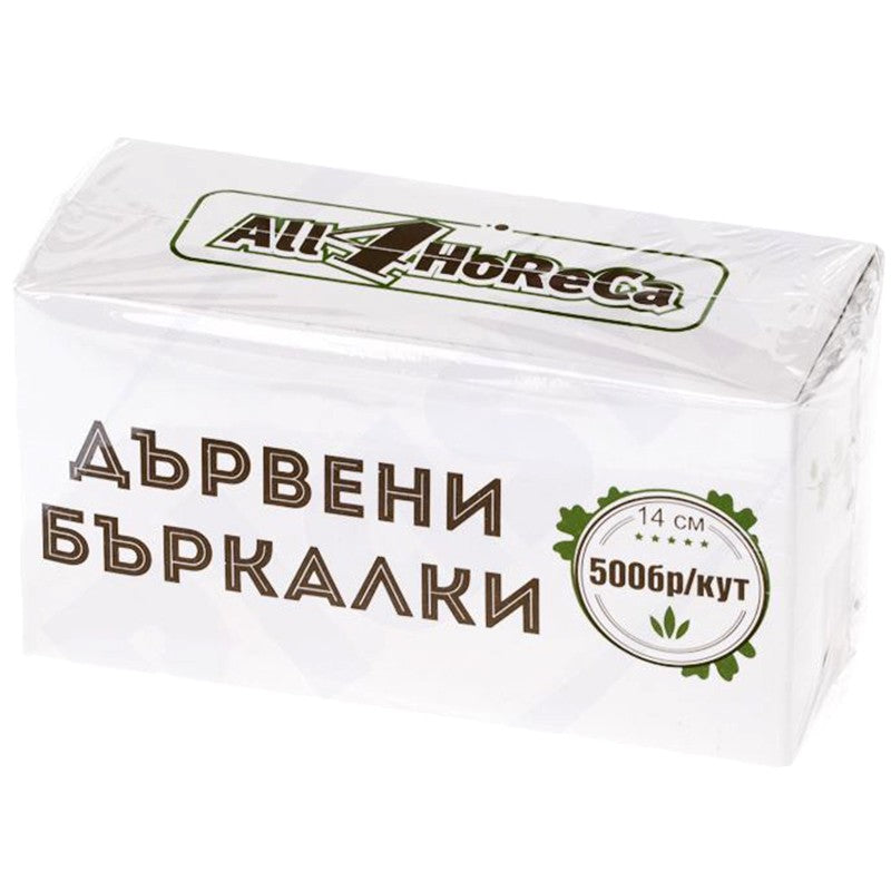 Еко Бъркалка Дървена 14 см