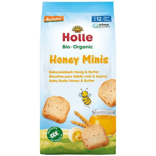 Био Сухари Holle Бебешки Мини Деметер